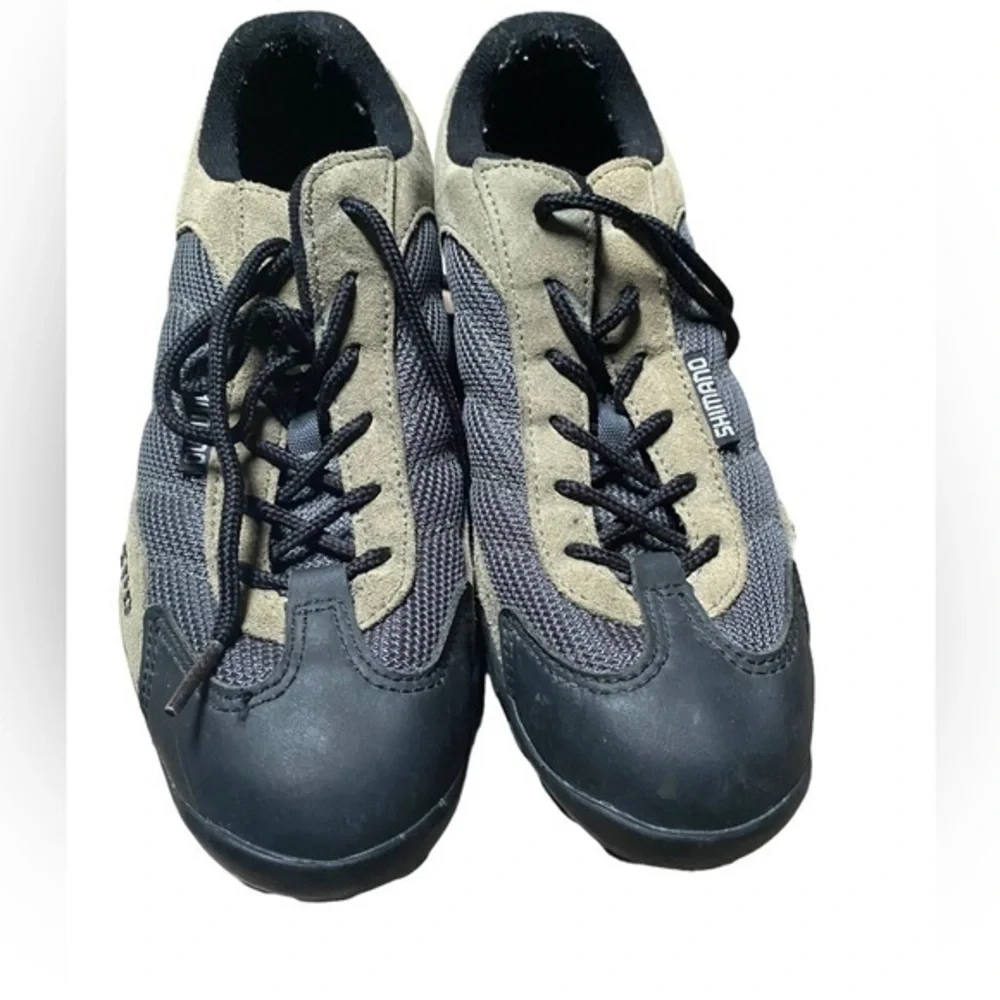 Shimano SPD US Size 7 Brown/Black Athletic Cycling Bike Shoes SH-M020D